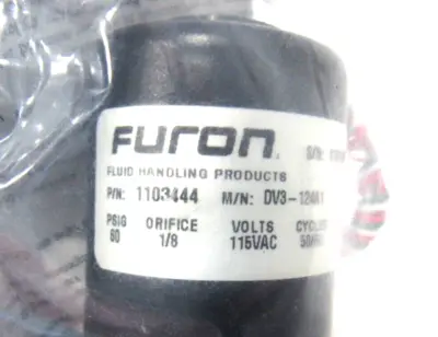 NEW FURON DV3-124A1 SOLENOID VALVE 1103444 DV3124A1