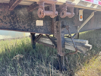 Used 2003 UTILITY FLATBED TRAILER Flatbed Trailers Michigan US | Miedema Asset Management Group #1709485