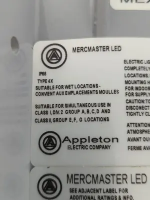 New | in-Stock APPLETON MLEDN10P5BH Lighting | Surplus Asset Holdings #1227386