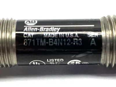Used Allen-Bradley Ser. A Inductive Sensor 12mm Dia. MISSING HEX NUT Proximity Sensors Michigan US | Maverick Industrial Sales #1470220