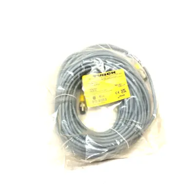 NEW TURCK EUROFAST DOUBLE ENDED CORDSET 4-PIN M12, U2172-21