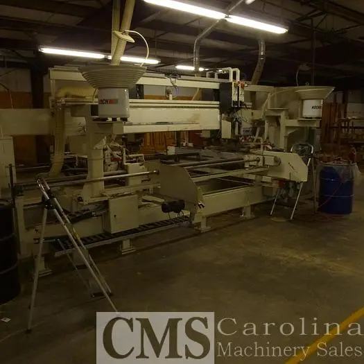 Used 2005 KOCH SBD-B TRIM, BORE, GLUE, AND DOWEL Dowel Machines | CAROLINA MACHINERY SALES #421403