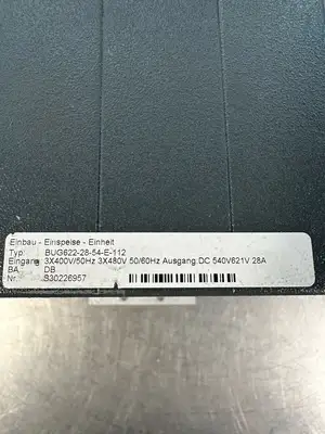 Baumuller BUG622-28-54-E / BUG622-28-54-E-112 50/60Hz (8.3.3)