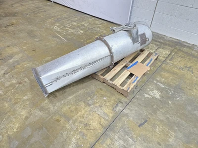 24" Wide X 108" L Witte Fluid Bed Dryer / Classifier With Cyclone