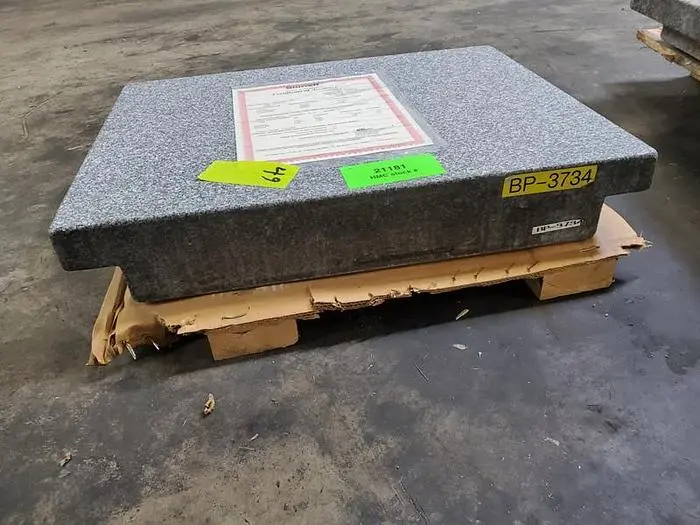 Used STARRETT _UNKNOWN_ Granite Surface Plates Pennsylvania US | Hildebrand Machinery Co. #1485916