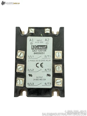 Used CROUZET GA3-12D10R Relays & Switches Kentucky US | Industrial Parts R Us Inc. #1493522