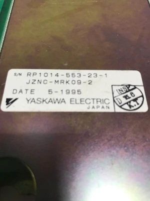 NEW Yaskawa Electric JZNC-MRK09-2