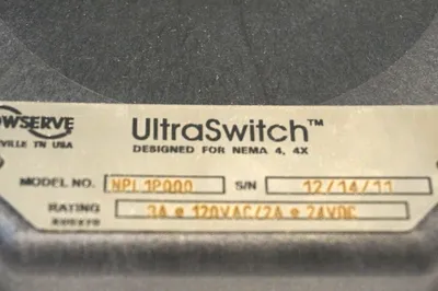 NEW FLOWSERVE NPL1P000 ULTRASWITCH AUTOMAX VALVE AUTOMATION SYSTEM