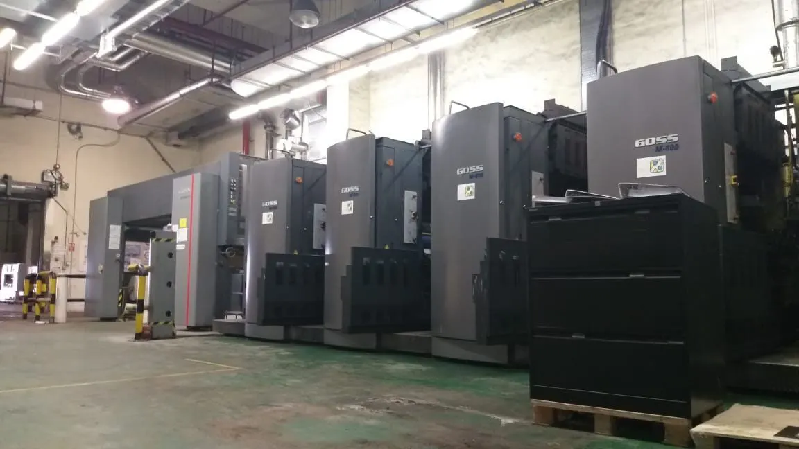 USED GOSS Goss M600 Heatset Web Press – Multiple Units & Configurations Available