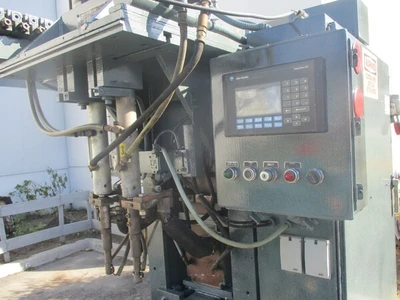 125 KVA Automation Int Inc, dual head spot welder, w/ Allen Bradley control