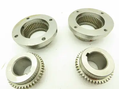 Zurn Amerigear F101-SB Gear Coupling Sleeve & Hub Set  1" Bore 2 Halves