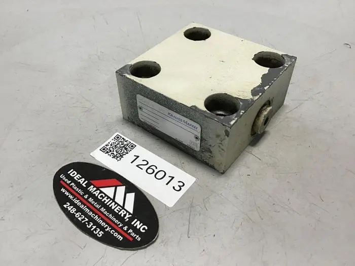 Used KRAUSS MAFFEI 6253708 Valves/Fittings Michigan US | Ideal Machinery #704924