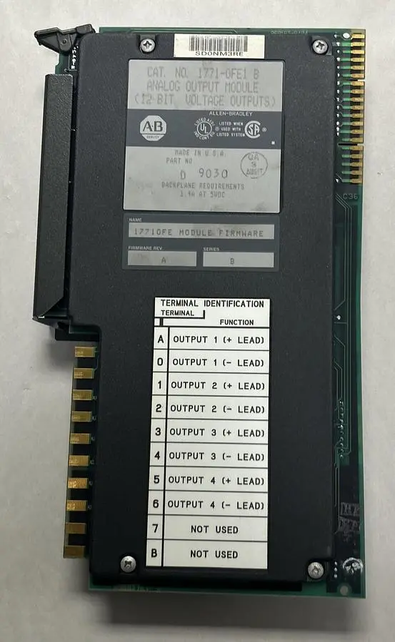 USED ALLEN-BRADLEY 1771-OFE1
