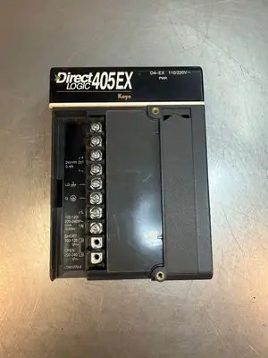 Koyo Direct Logic 405EX CPU D4-EX 110/220V Automation Direct (9.3.4)