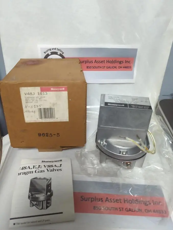 New | in-Stock HONEYWELL V48J 1013 HVAC Parts and Equipment Ohio US | Surplus Asset Holdings #1540877