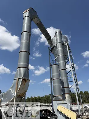Used BAKER RULLMAN AND PLAYER DESIGN 12X48 TRIPLE PASS DRYER WITH GREEN DUST BURNER Woodworking Complete Operations North Carolina US | CAROLINA MACHINERY SALES #1465780