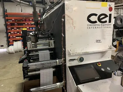 CEI 13" Slitter Rewinder