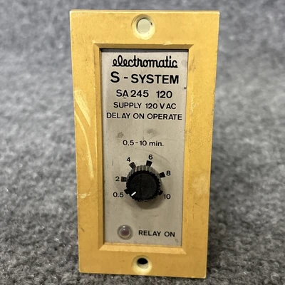 Used Electromatic SA-245-120 Relays & Switches California US | Davliegogo LLC #1706492