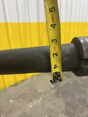 4" DIAMETER X 105" LONG BORING BAR WITH MORSE TAPER: STOCK #20650