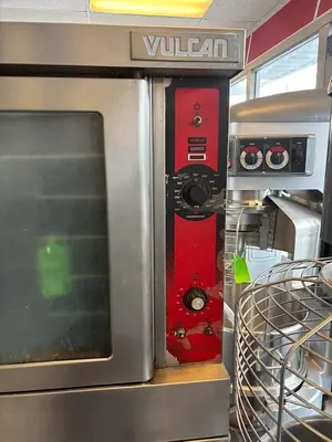 Vulcan Double Full Size Natural Gas Convection Oven - 100,000 BTUVulcan Double Full Size Natural Gas Convection Oven - 100,000 BTU