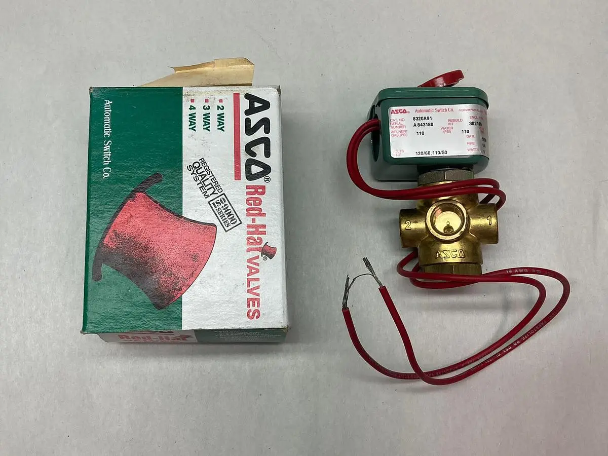 New | in-Stock ASCO 8320A009 Solenoid Valves | Surplus Asset Holdings #1204191