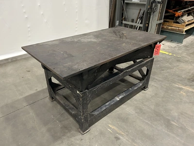Welding Table, 68″ length x 36″ depth x 3/4″ thick top