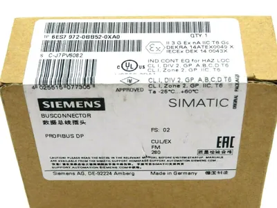 NEW SIEMENS 6ES7972-0BB52-0XA0 BUS CONNECTOR 6ES79720BB520XA0