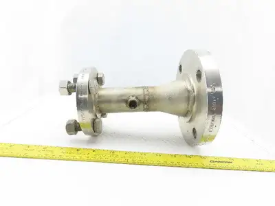 2-1/2" to 1-1/2"x 8-1/2" 304 Stainless Steel Flanged Reducing Coupling Connector