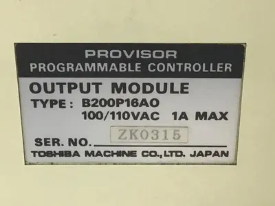 USED TOSHIBA B200P16AO