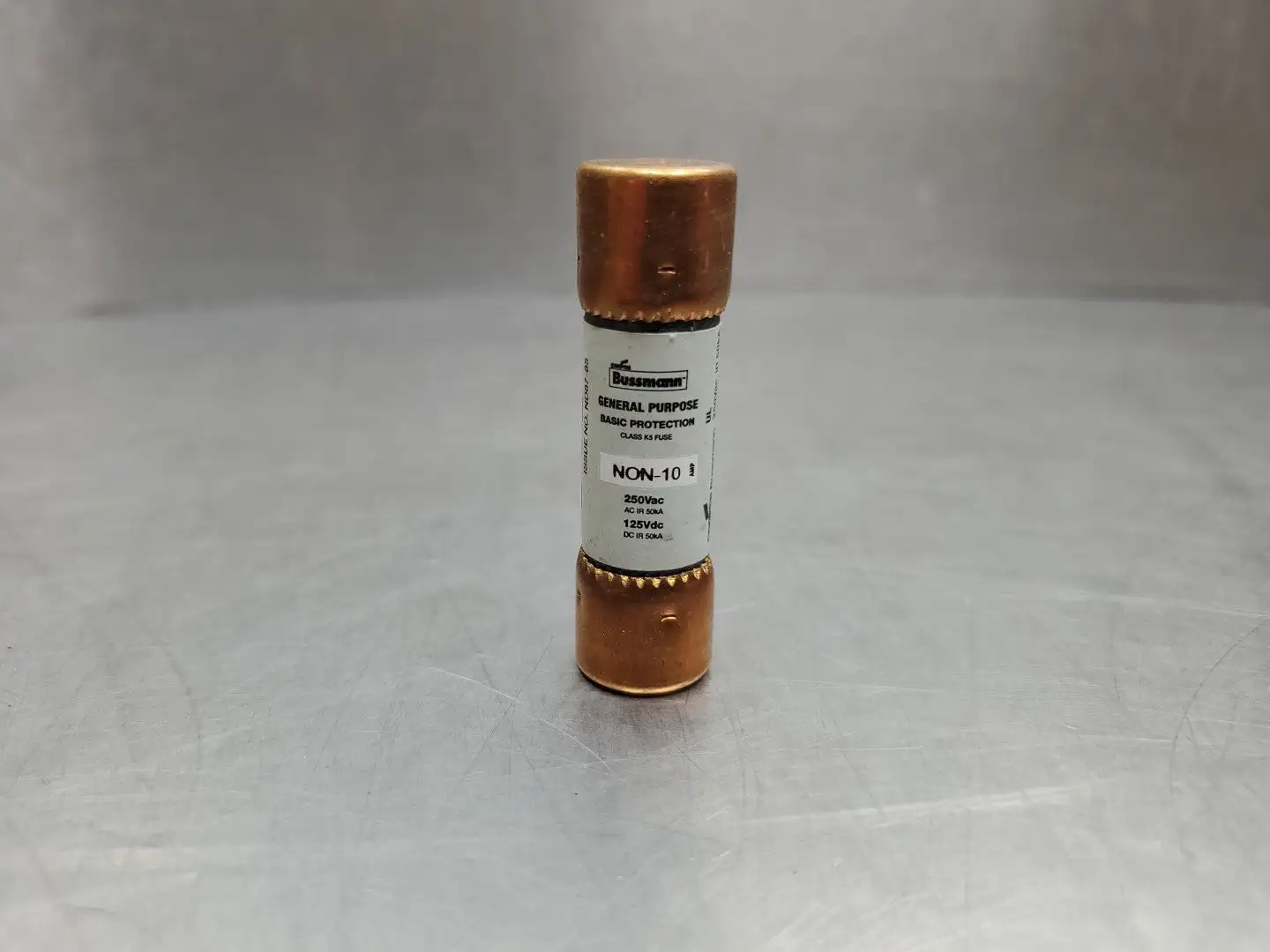 Used Bussmann NON-10 One Time Fuse, 10A Fuses South Carolina US | Palmetto Automation #1542737