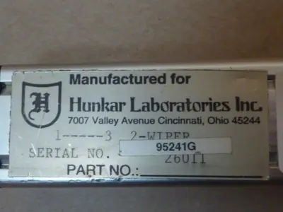 USED HUNKAR LABS 26011