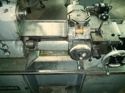 Hardinge Model HC Super Precision Lathe with Threading Attachment