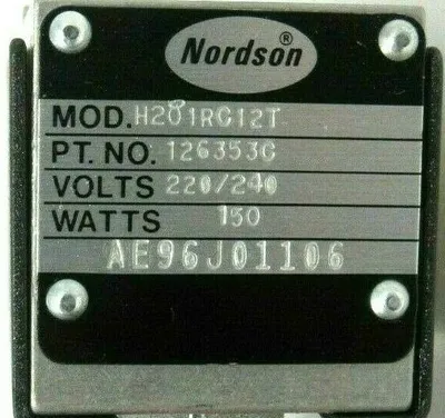 NEW NORDSON H201RC12T
