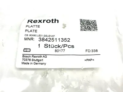 New | in-Stock Bosch Rexroth Leveling Plate 90x90 Misc Fasteners Michigan US | Maverick Industrial Sales #1392828