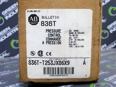 Allen Bradley 836T-T253JX86X9 Pressure Switch Series A New NIB
