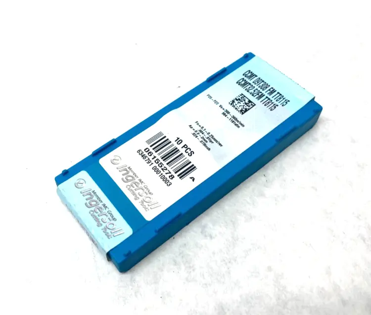 New | in-Stock INGERSOLL RHOMBIC TURNING INSERT CCMT 09T308 FM TT8115 Inserts (Misc) | Maverick Industrial Sales #1106085