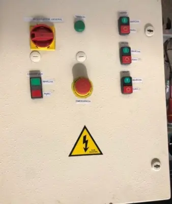 small washing line in Stainless steel construction