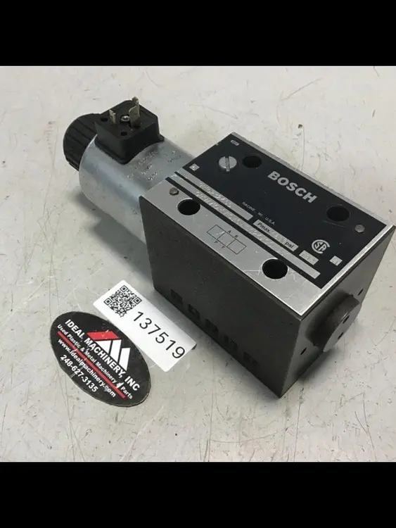 Used BOSCH 081WV10P1V1070WS024/00D51 Valves/Fittings Michigan US | Ideal Machinery #603612