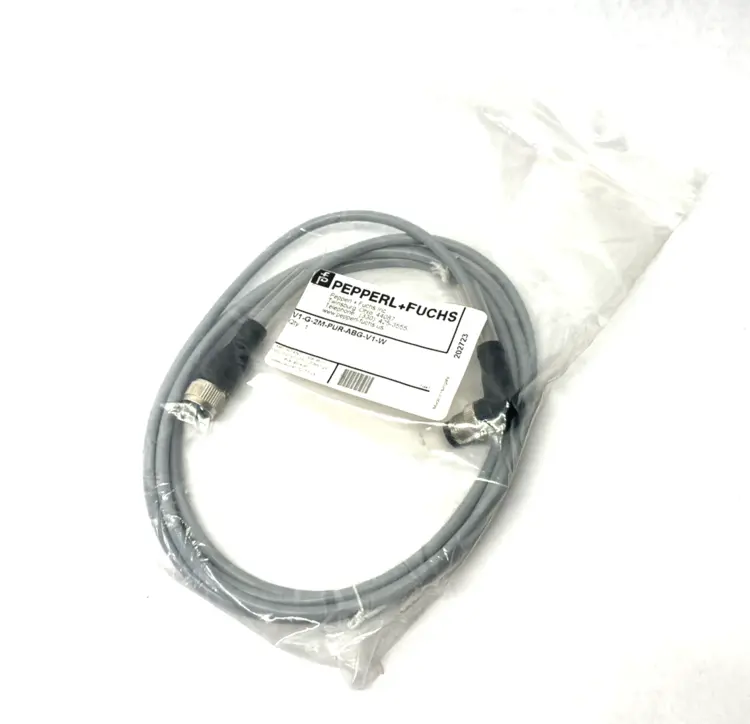 New | in-Stock Pepperl+Fuchs Shielded Connection Cable A-Coded 202723 Cable & Wire Michigan US | Maverick Industrial Sales #1392997