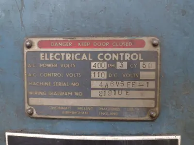 USED CINCINNATI 6V