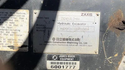 Used 2017 Hitachi ZX245USLC-6 Excavators Maryland US | Zadoon Equipment #1480719