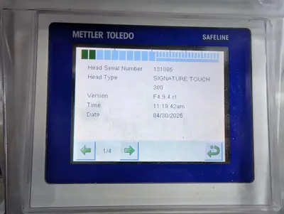 USED 2018 METTLER-TOLEDO SIGNATURE TOUCH 300