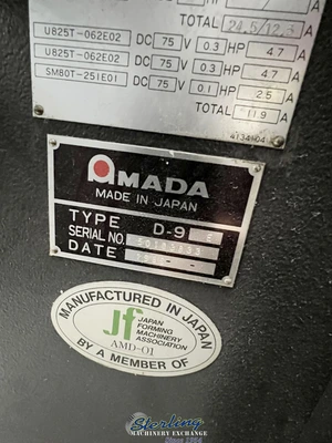 Used AMADA RG-100 Press Brakes California US | Sterling Machinery Exchange #1465715