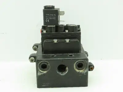 A239SS-120-A ARO Pneumatic Solenoid Air Control Valve Manifold Block 3/8" 120V