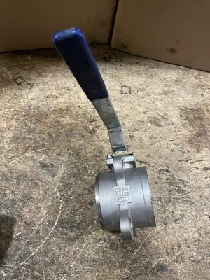 Valpres 2” 316 Stainless Steel Manual Butterfly Valve