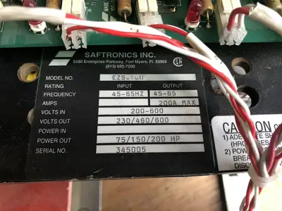 USED SAFTRONICS EZS-180
