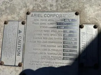 USED 2001 ARIEL JGK-4