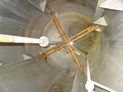 10,000L S/S JKTD Reactor