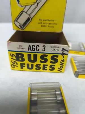 New | in-Stock COOPER BUSSMANN AGC3 Miscellaneous Equipment (Electrical & Power) | Surplus Asset Holdings #1196337