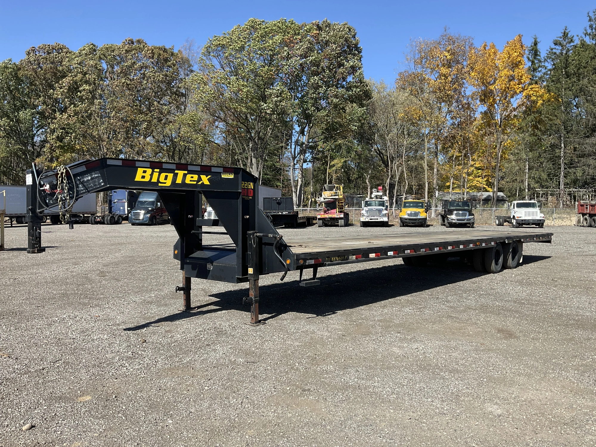Used 2020 BIG TEX 22GN-40BK8SIR Gooseneck Cargo Trailers Michigan US | Miedema Asset Management Group #1579144